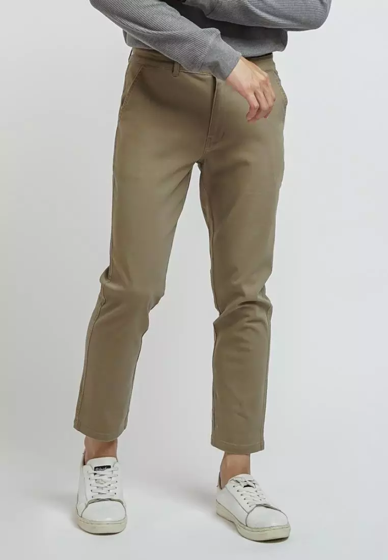 DUST Celana Chinos Hansa Coklat (DM. 3503)