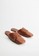 Violeta by MANGO brown Squared Toe Leather Shoes E5739SHB60E7DDGS_2