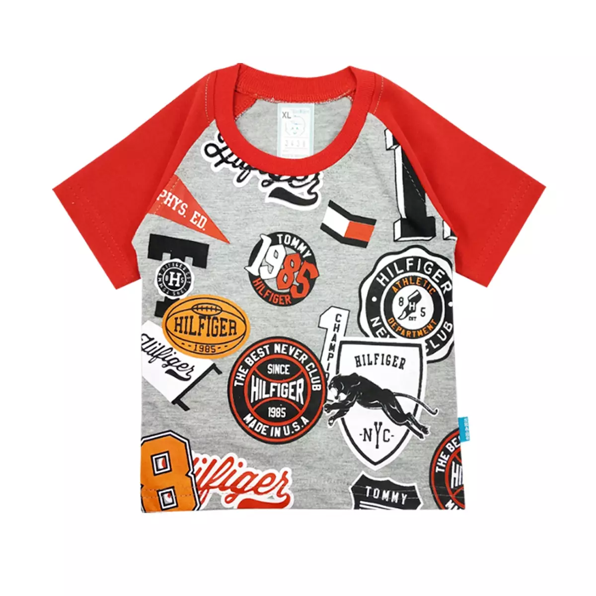 Wakakids Setelan Anak Laki Laki Usia 12 - 18 Bulan Celana Jeans Jogger 3438 Merah