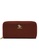 POLO HILL brown POLO HILL Ladies Simple Long Double Zip Purse F9921ACC6FA9ACGS_1