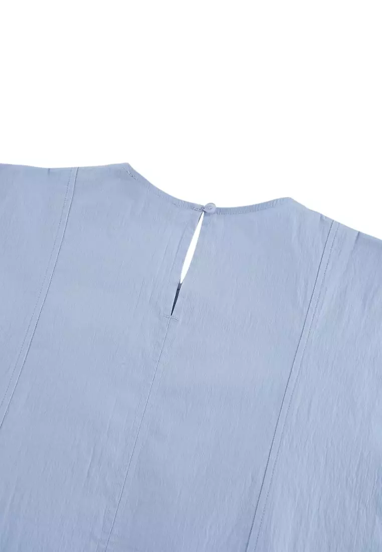 G2000 Puff Sleeve Textured Blouse