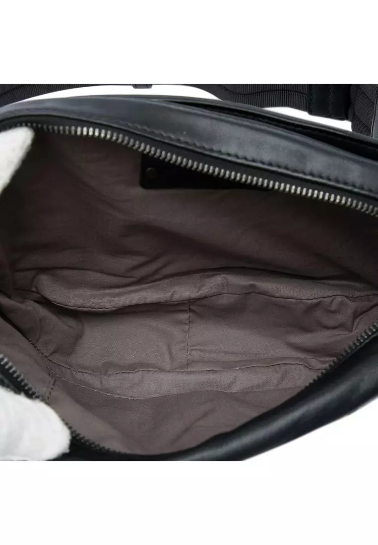 Pre-Loved Bottega Veneta Intrecciato Trimmed Nappa Belt Bag