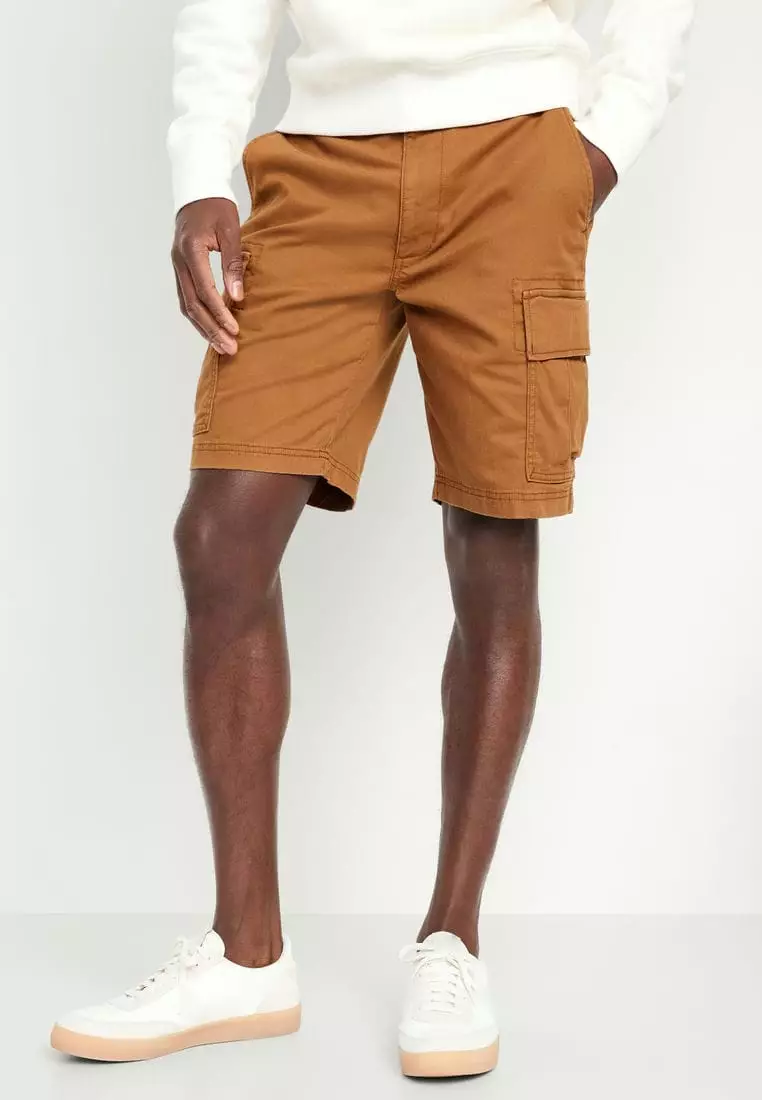 Lived-In Cargo Shorts for Men -- 10-inch inseam
