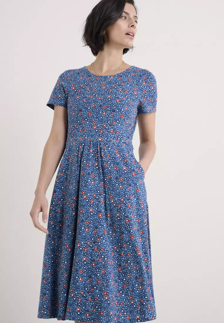 slim fit dress slacks Seasalt Enor Fit-and-Flare Dress – Sam Turner & Sons