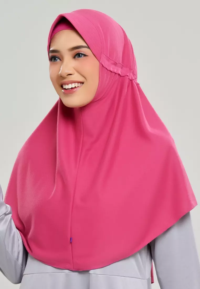 Rabbani - Kerudung Sekolah Instan Innova Lx KAA - Crimson