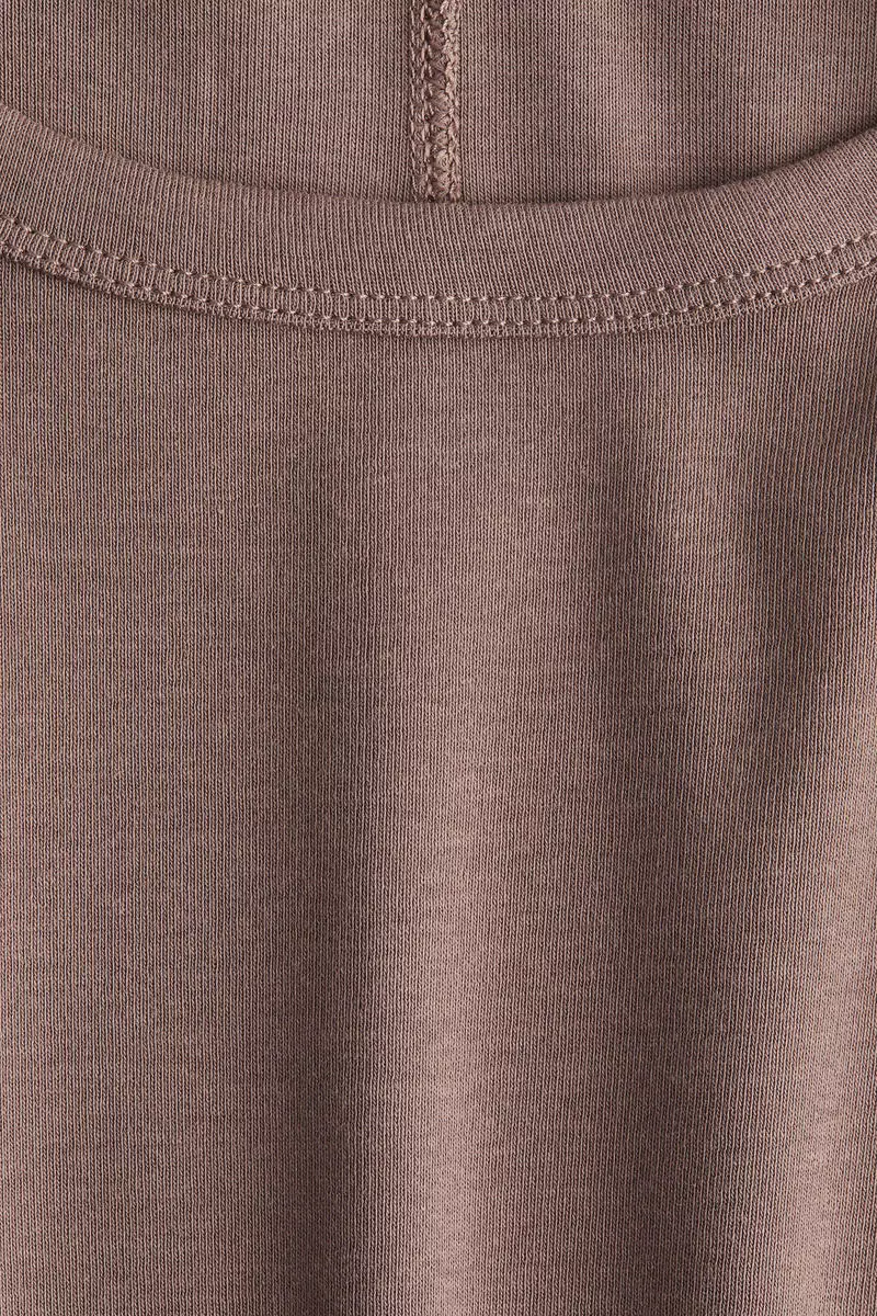 Long-sleeved jersey top