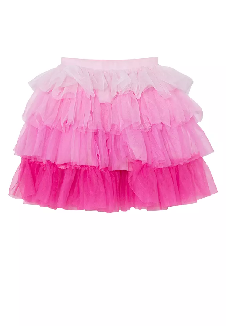 Pink skirts for kids sales
