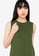 ZALORA BASICS green Basic Sleeveless T-shirt 1170DAA897FBFCGS_3