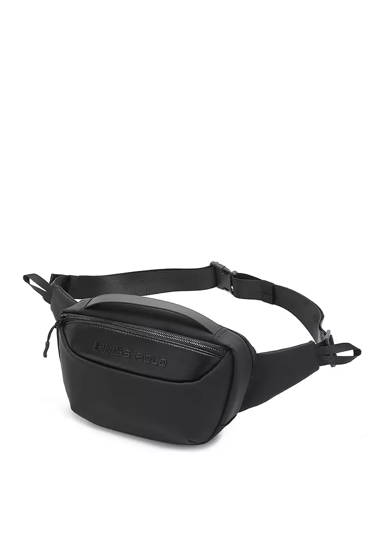 Men's Sling Bag / Crossbody Bag - Black