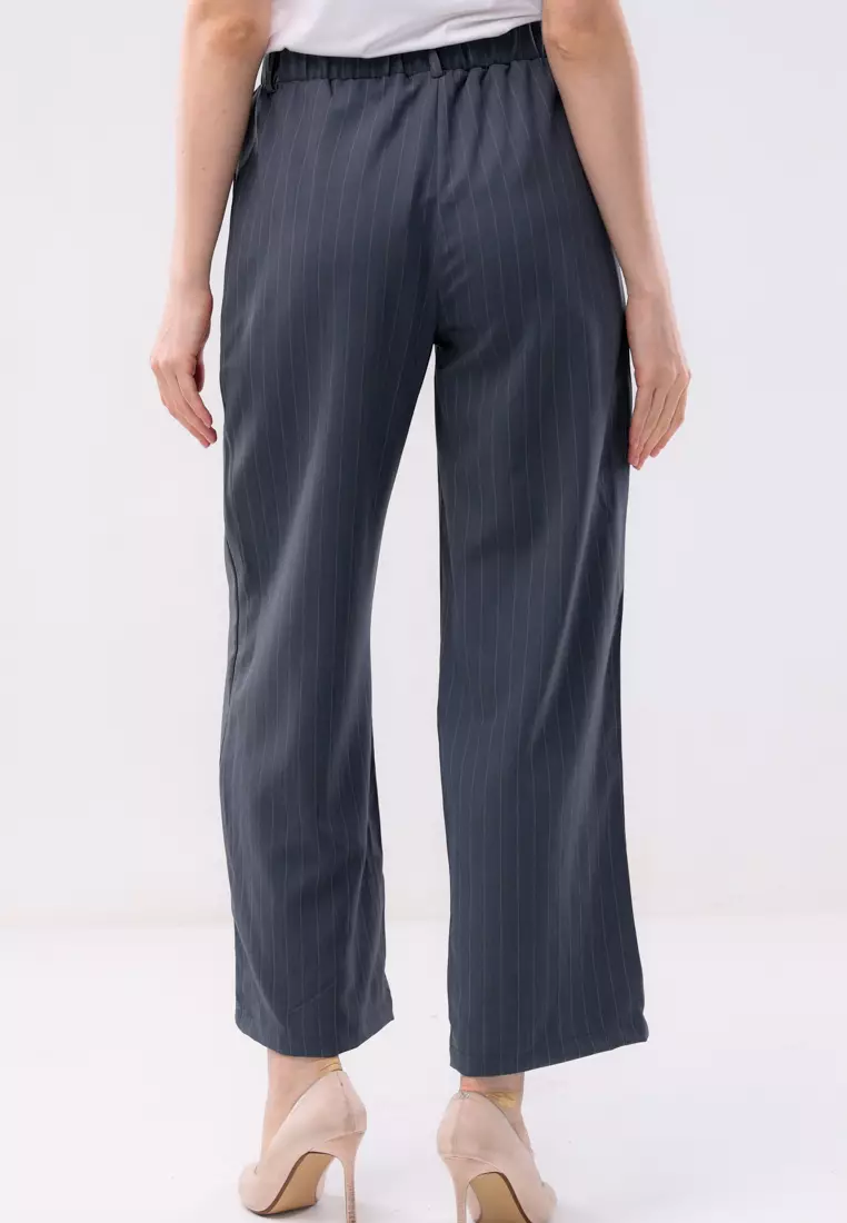 Colored Wide Leg Pants Ladies