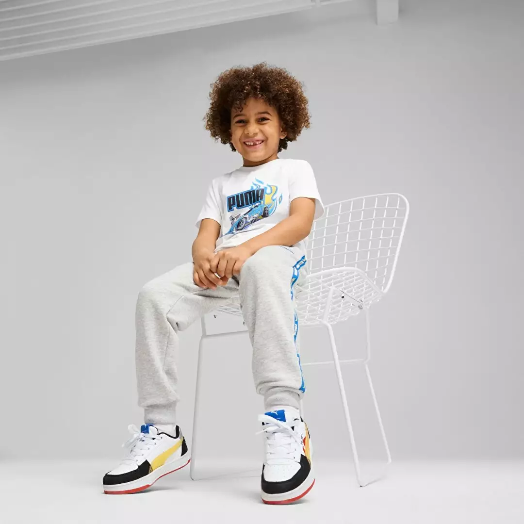 PUMA X HOT WHEELS Sweatpants 63007204 - Celana Anak (Abu-Abu)