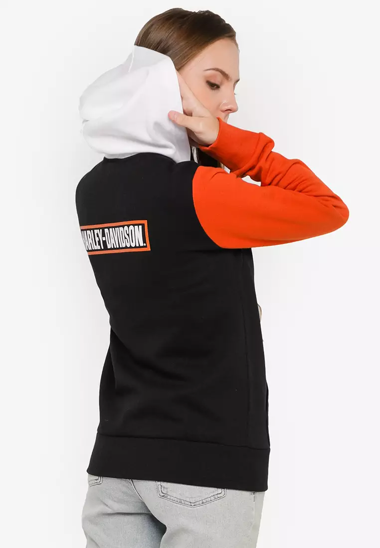 Harley davidson full zip hoodie deals