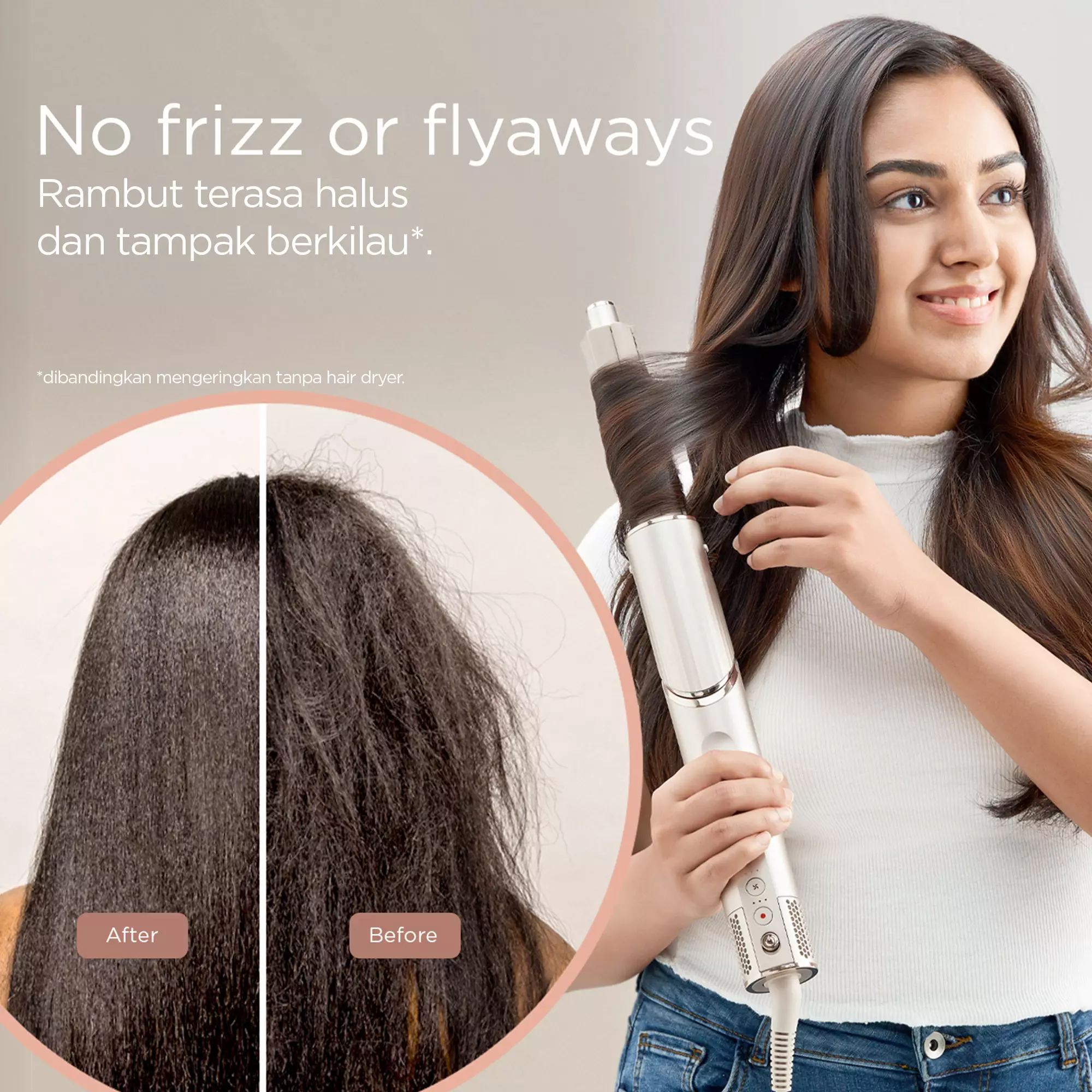 Shark FlexStyle - Multi-styling Hair Dryer and Styler Stone