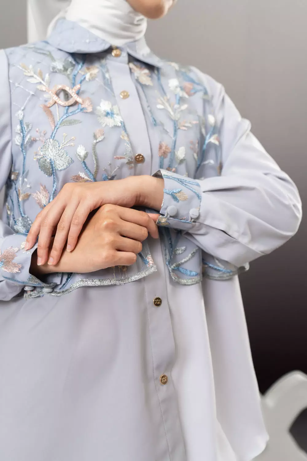 Klamby - Novely Shirt Cloud Gray