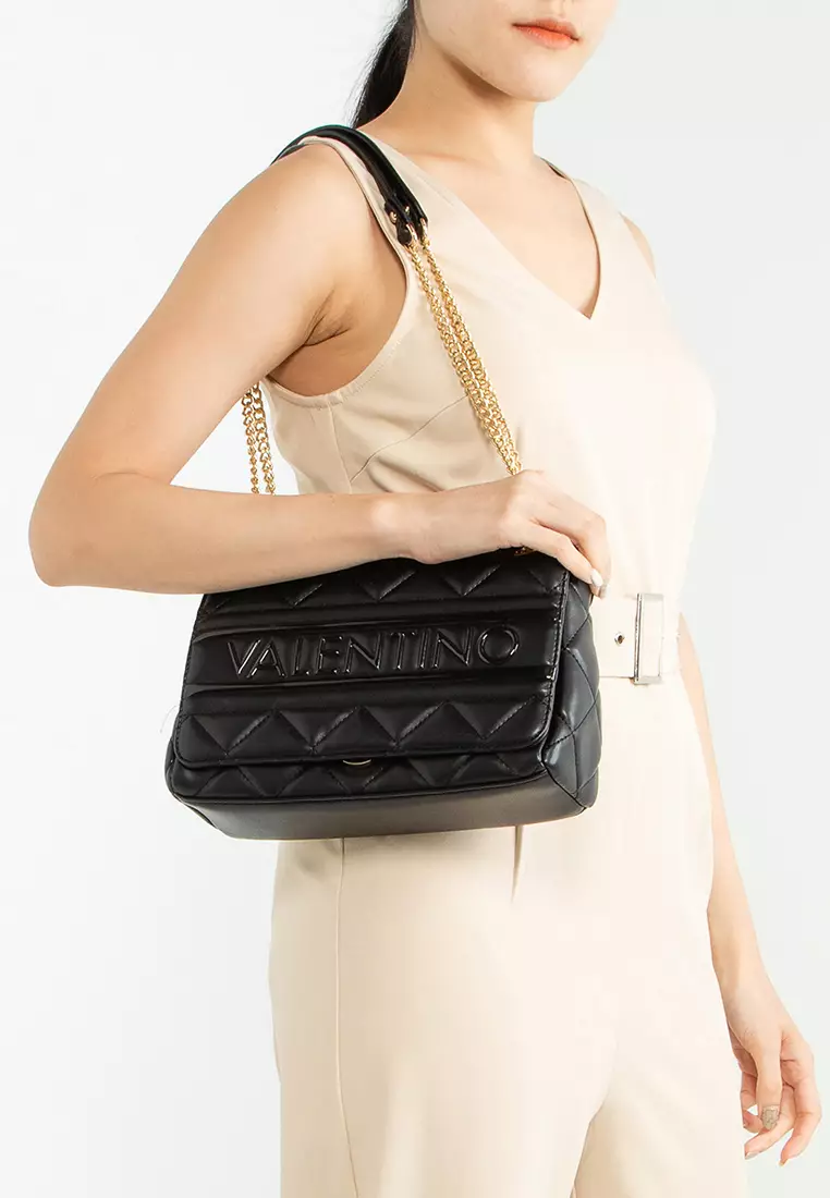 Valentino by mario valentino black shoulder bag clearance