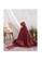 Mytira red PRAYER SET-  EMBROIDERY SERIES 'SIKEK; GOLD IN MAROON C856EAA090E66CGS_5