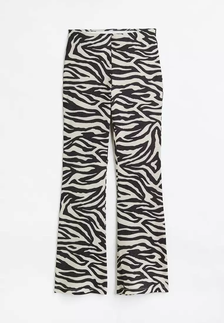 Buy H&M Glittery Flared Leggings 2024 Online