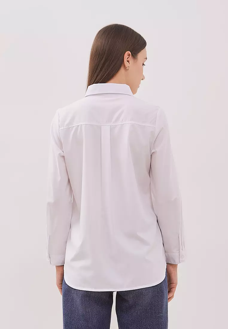 DUST Kemeja Atira Putih (D.116499)