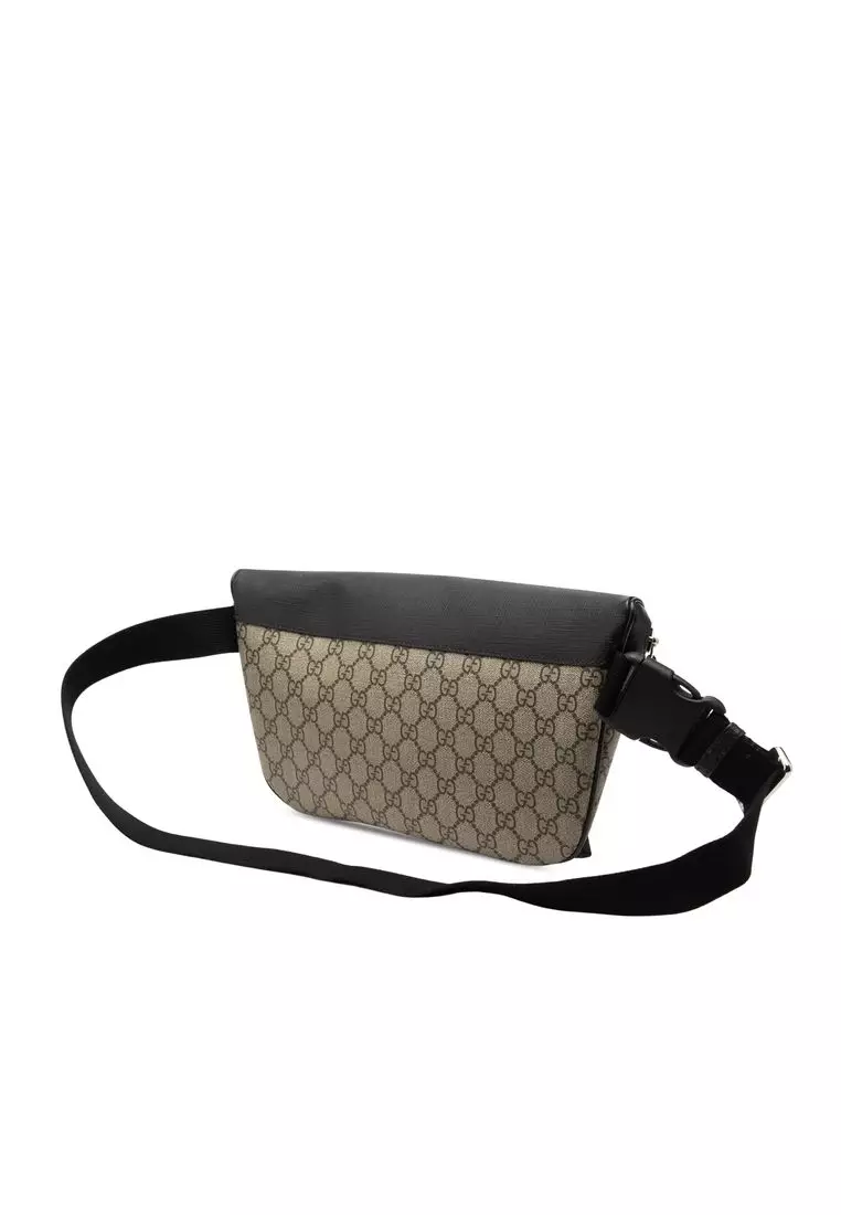 Pre-Loved Gucci Large Gg Supreme Eden Belt Bag