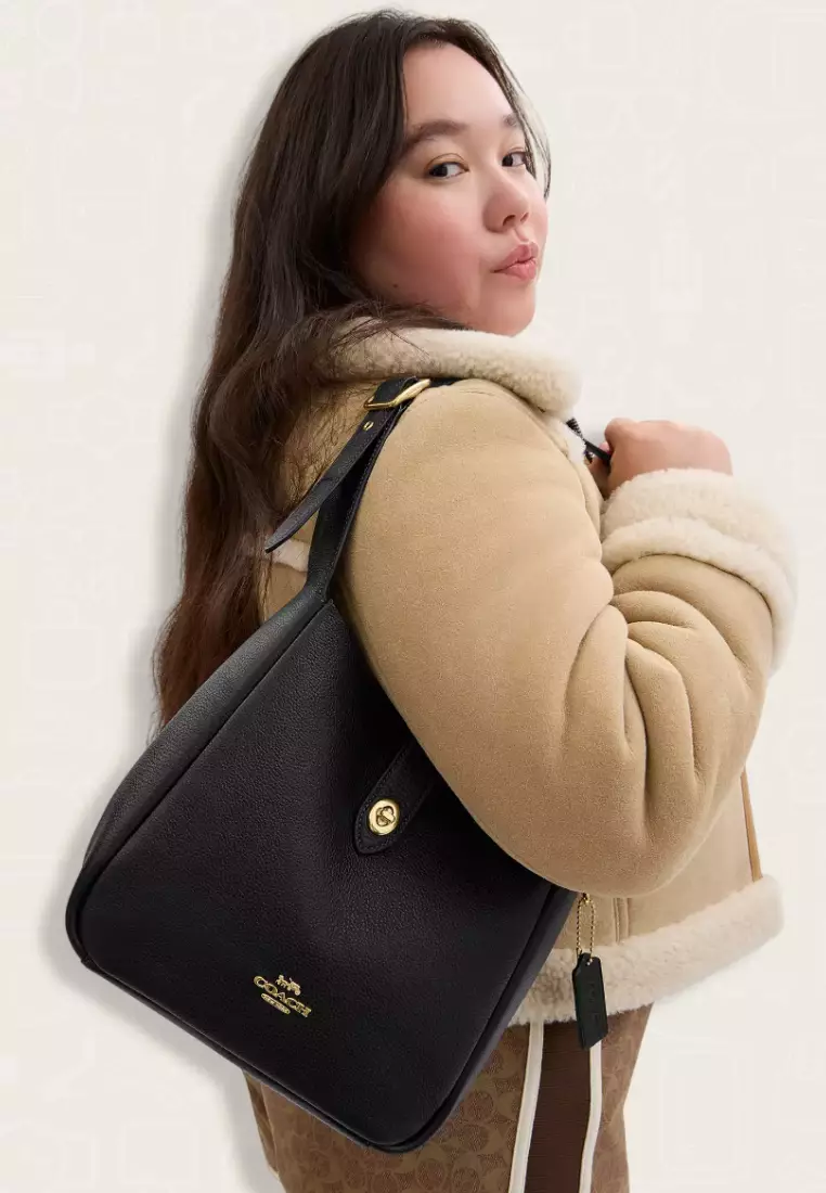 Coach Hadley Convertible Crossbody Bag Black