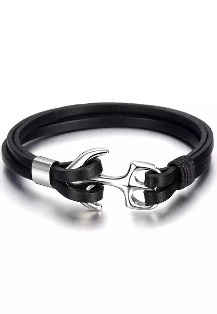 Men's 316L Anchor Bracelet