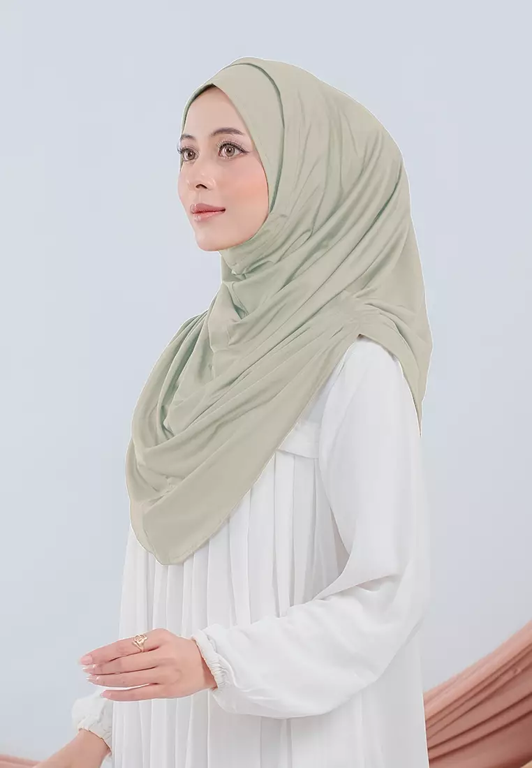 HIJAB INSTAN VALEEQA - OLIVE
