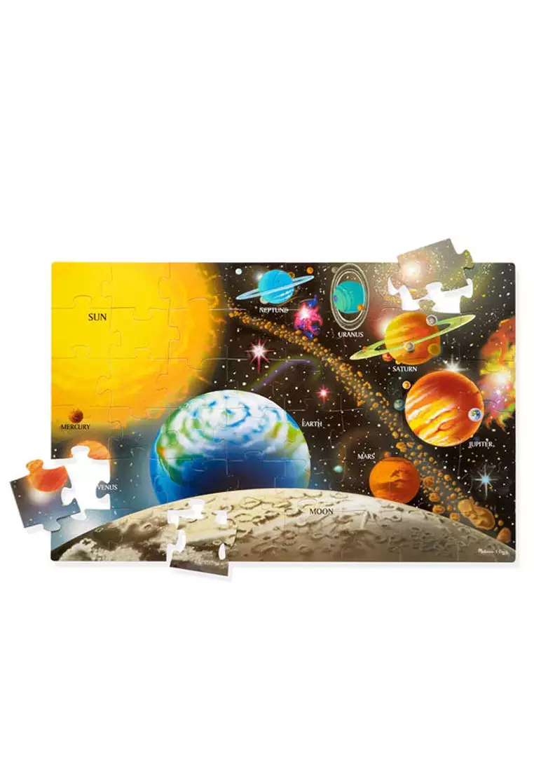 Melissa and doug floor puzzle hot sale solar system