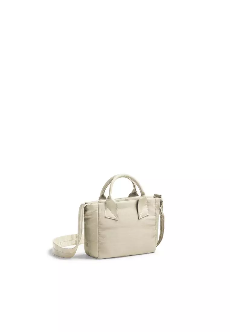 Poofah Mini Tote Bag - Beige