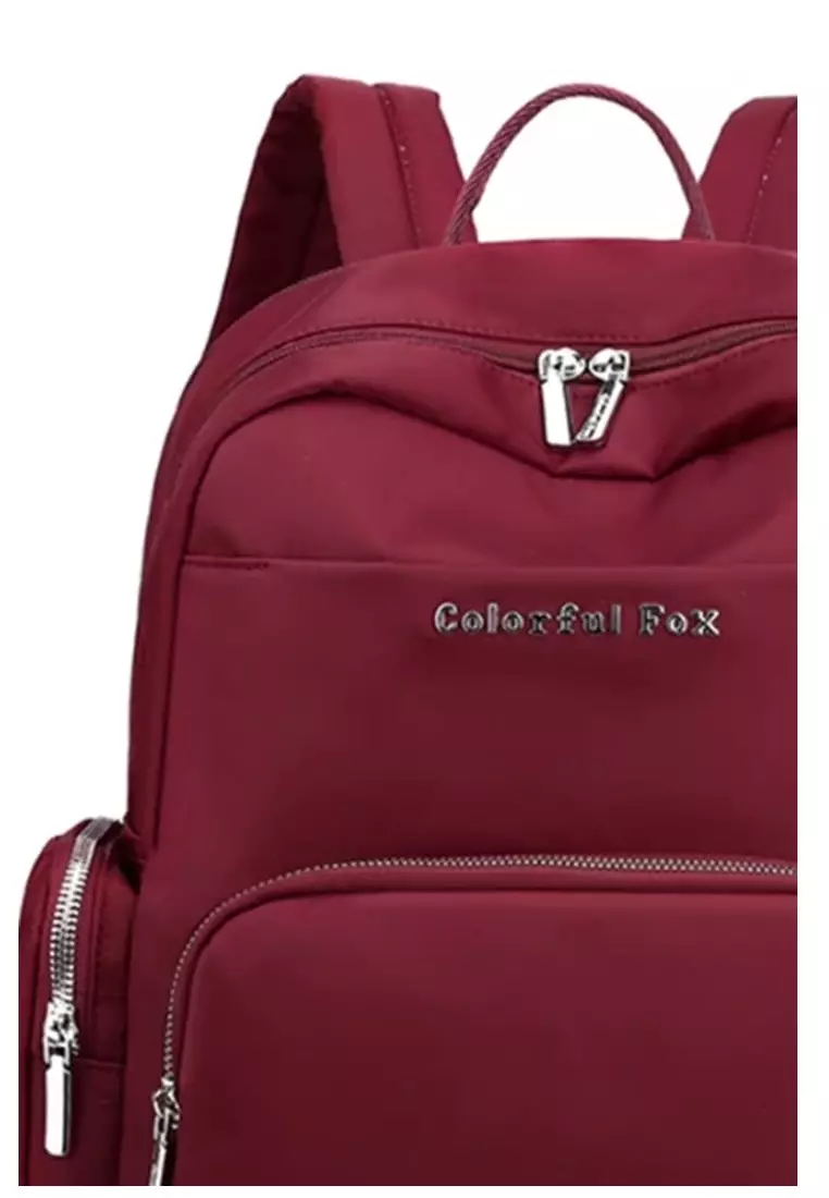 Tas Ransel Wanita Backpack Wanita Remaja Tas Anti Air 2330 ORIGINAL - Red