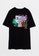 LC WAIKIKI black Printed Combed Cotton T-Shirt 55287AA8F7D7F3GS_6