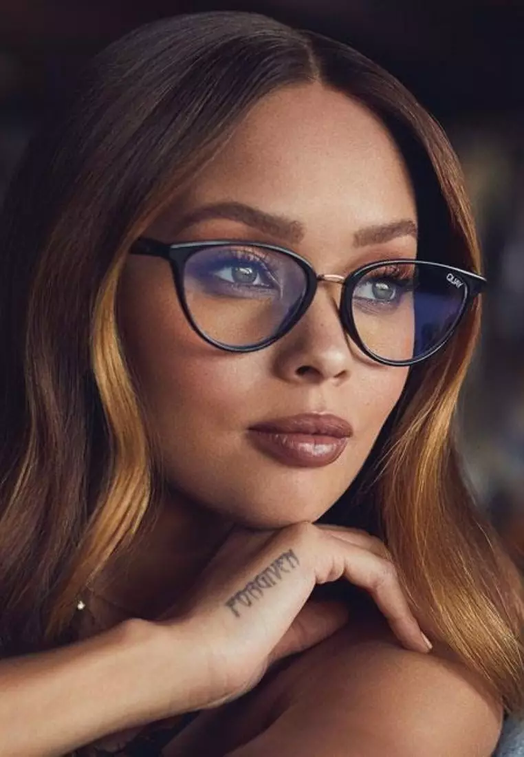 Rumours Blue Light Glasses - Black/Clear