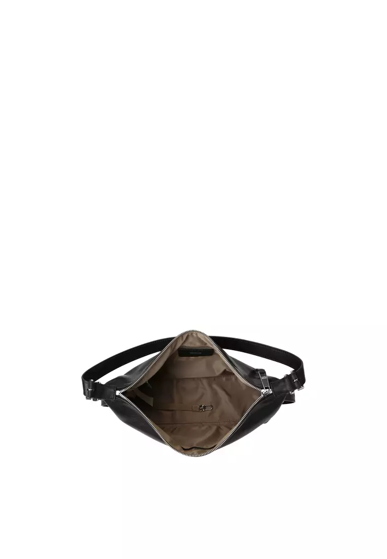 ALLEGRA Demi Hobo Bag - Black