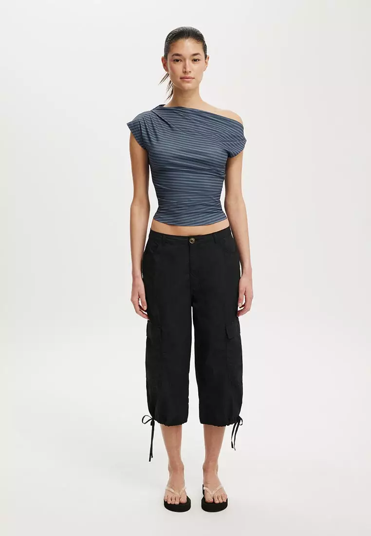 Georgie Off Shoulder Short Sleeves Top