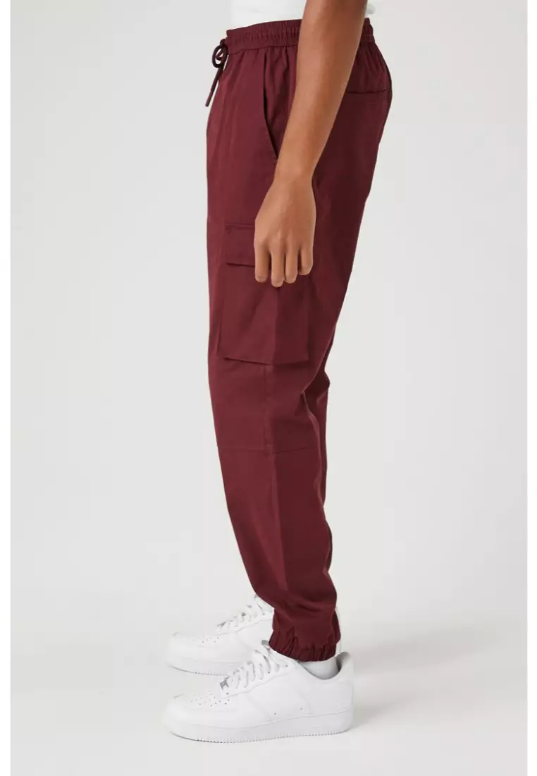 Forever 21 clearance red joggers