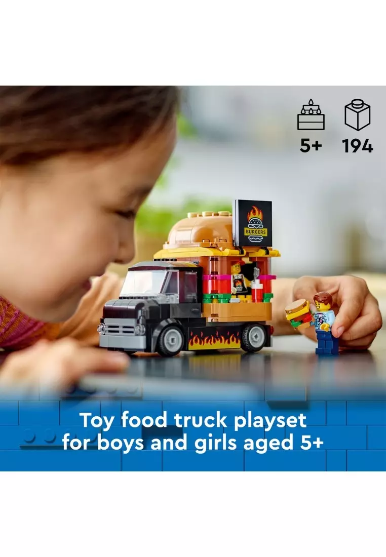 Buy LEGO LEGO City 60404 Burger Truck Age 5 Building Blocks 2024   Lego 9996 2955123 2 