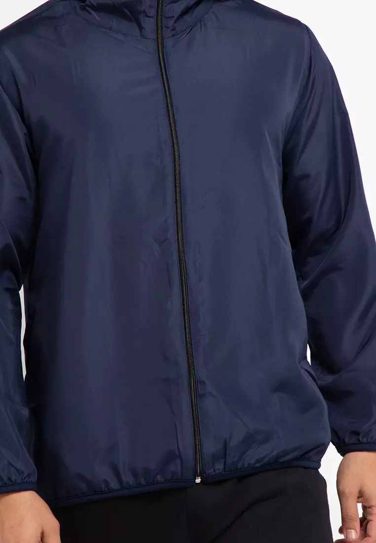 Jacket Hoodie Parasut Lengan Panjang