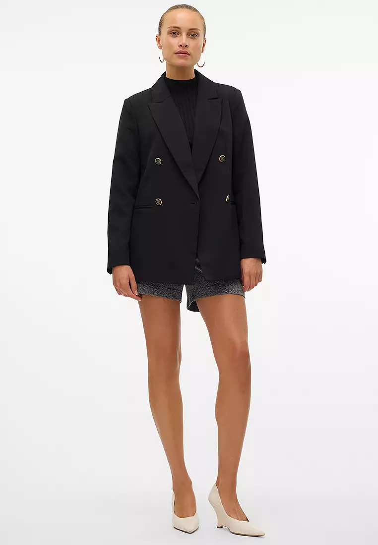 Vero moda double breasted blazer top