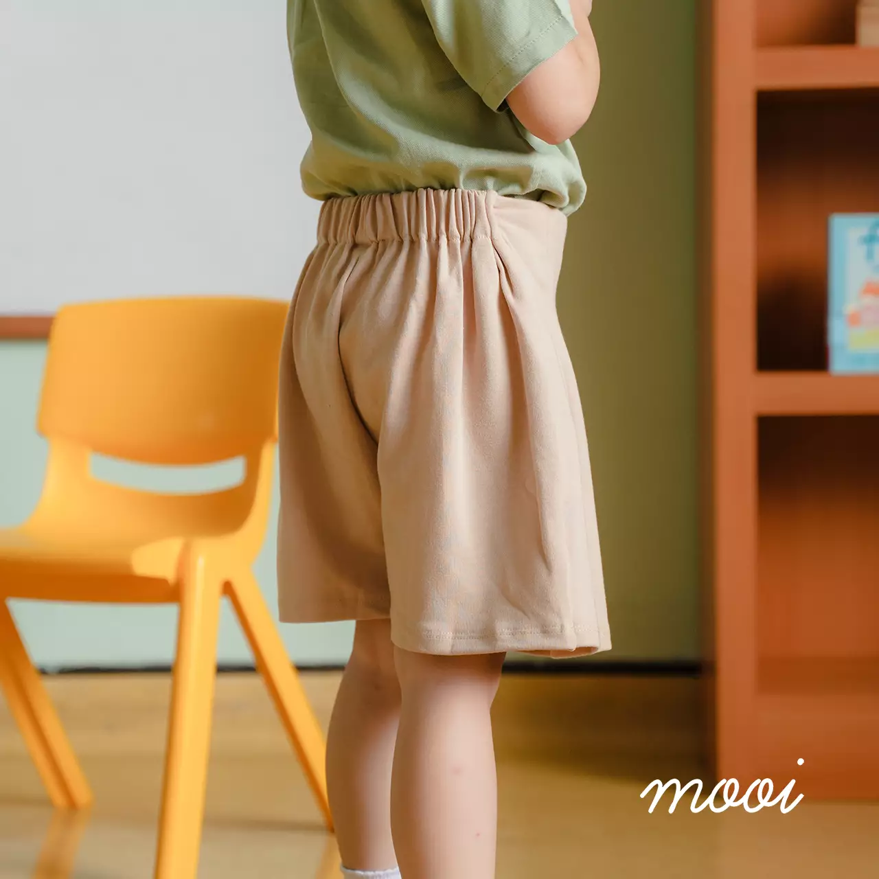 Mooi Rok Anak Perempuan Ayako Pleat Pants - Black