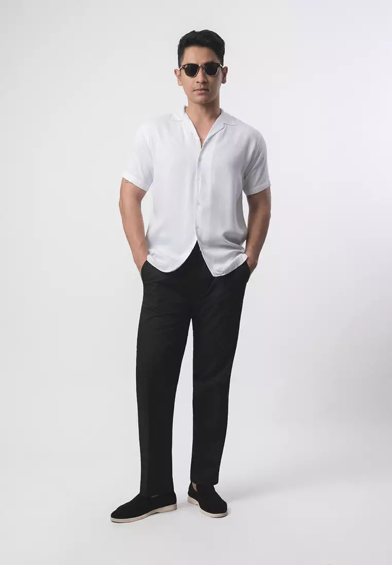 Cuban Ultra White Casual Shirt