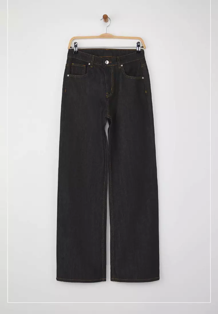 High Waist Wide Leg Jeans