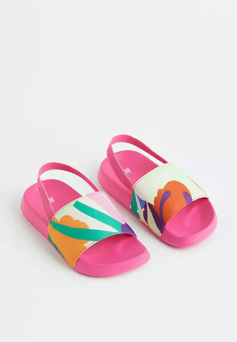 Buy H&M Printed Pool Shoes Online | ZALORA Malaysia