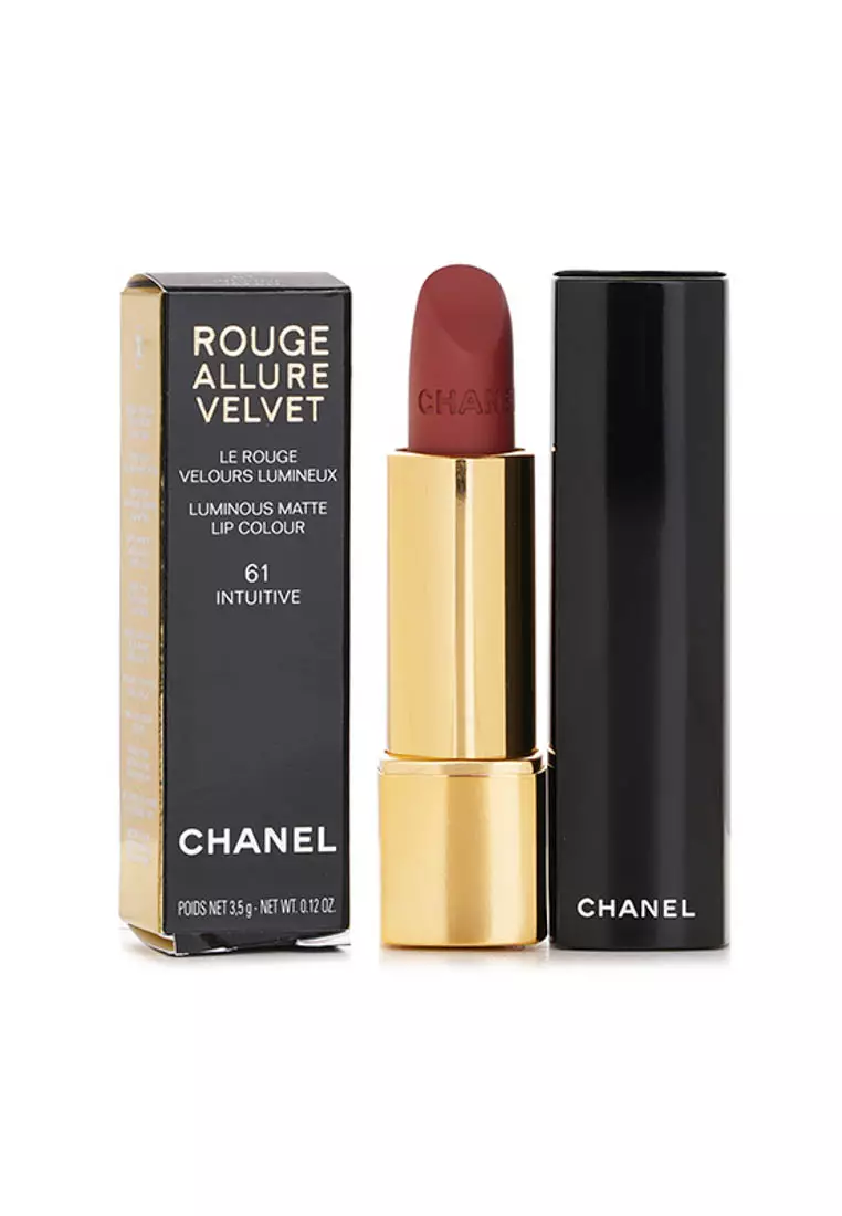 CHANEL - Rouge Allure Velvet Luminous Matte Lip Colour- # 61 Intuitive 3.5g