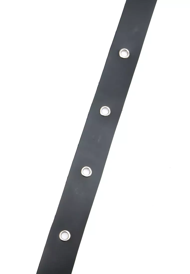 Imani Ikat Pinggang Wanita with Mini Wallet Multifunction Material Leather ORIGINAL - Black