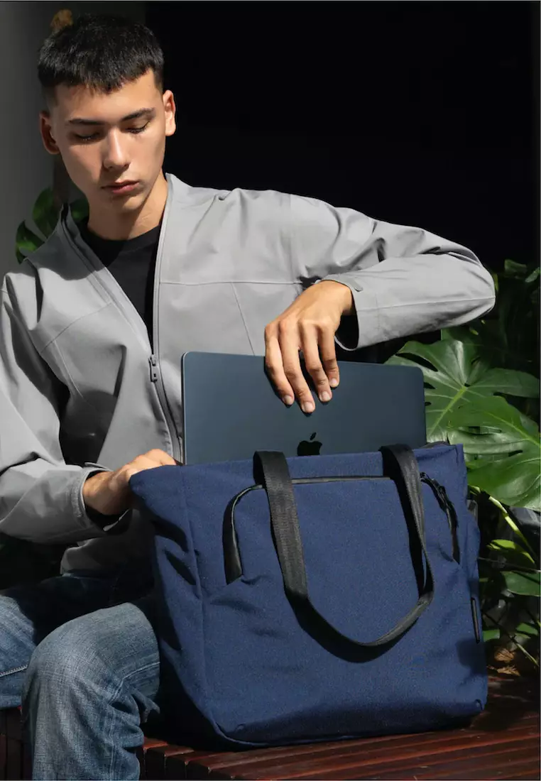 Alpaka Bravo Tote Bag - Axoflux Blue