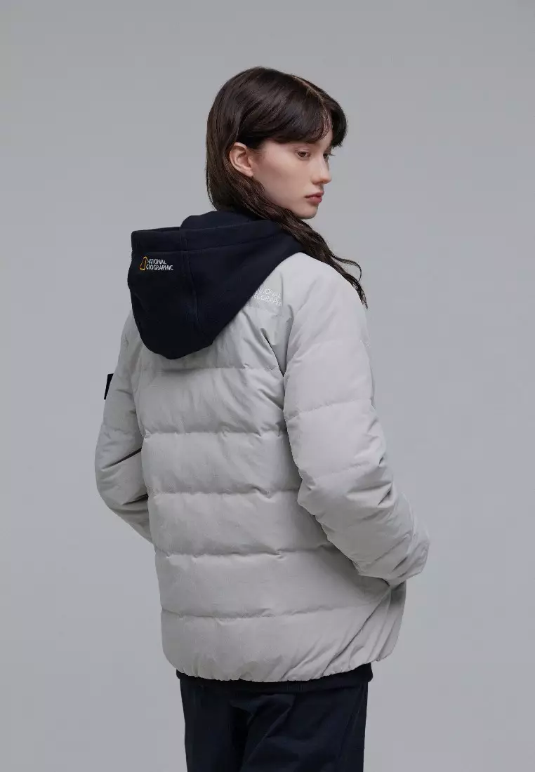 National Geographic Unisex HERON Light U Neck Down Jacket