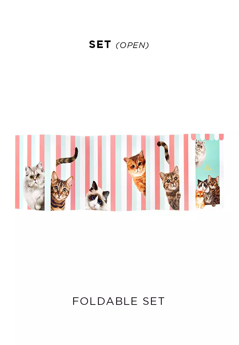 HABIB Cat Collection (Foldable Set) | 999.9 Gold Wafer (1.00g)