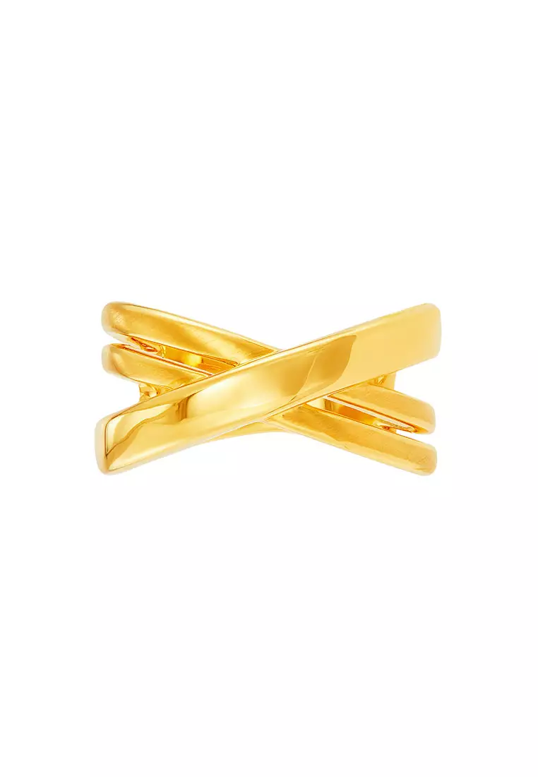 HABIB 999/24K Yellow Gold Ring LTR100624