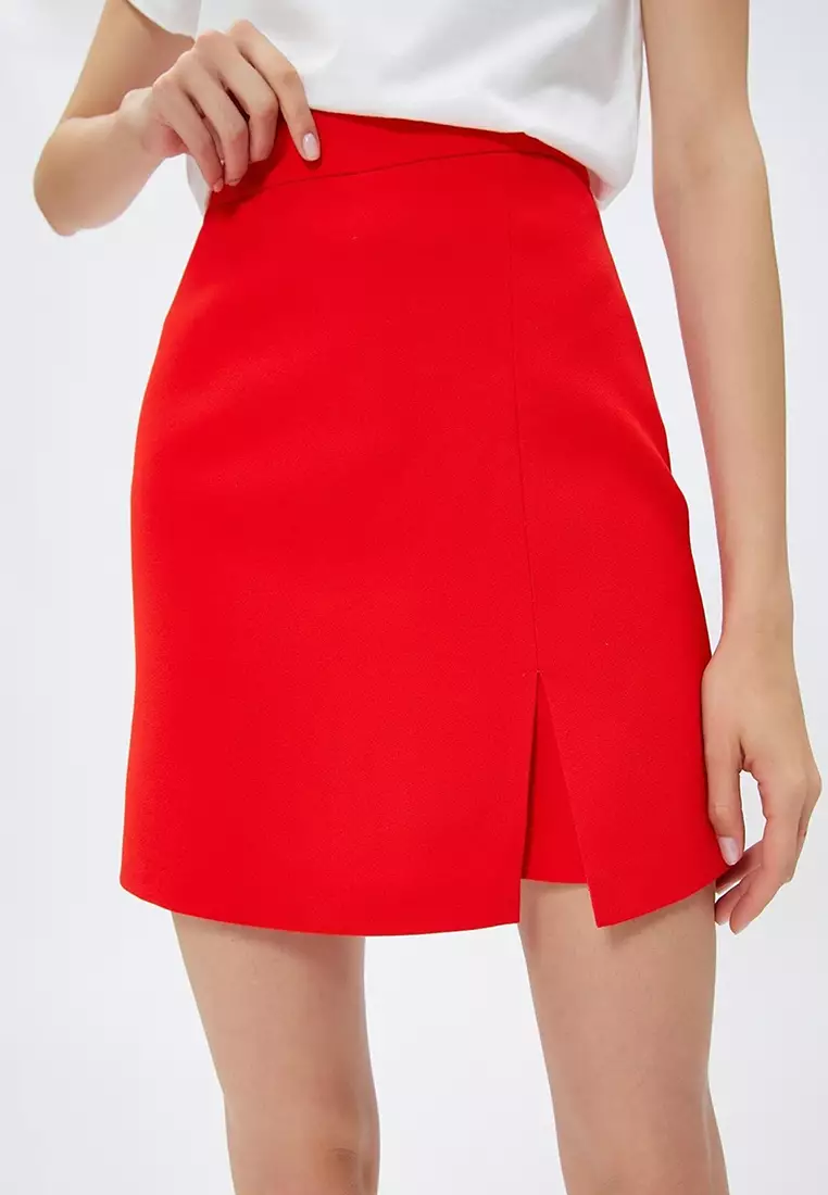 Slit Detail Skort