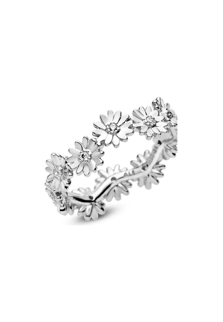 Sparkling daisy shop flower ring pandora