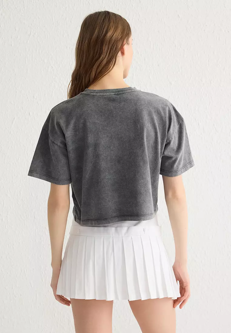 Cotton Crew Neck T-Shirt